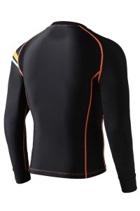 ADS024 Men's wetsuit suit split dry size snorkeling suit  sun surfing suit  jellyfish suit front view
